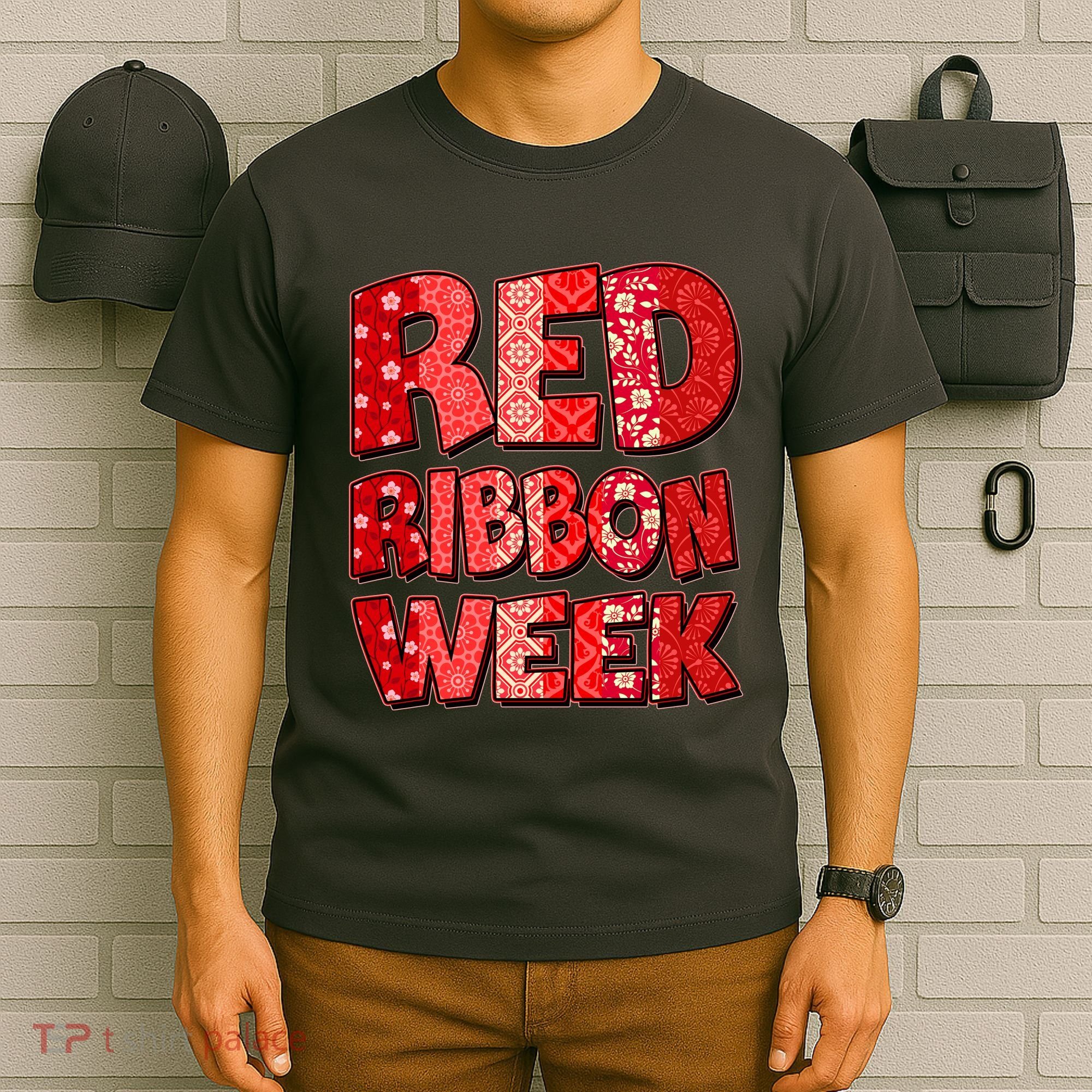 Red Ribbon Weekend Substance Abuse Awareness T-Shirt