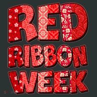 Red Ribbon Weekend Substance Abuse Awareness Coaster thumb 2