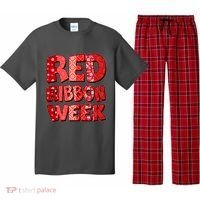 Red Ribbon Weekend Substance Abuse Awareness Pajama Set thumb 0
