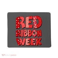 Red Ribbon Weekend Substance Abuse Awareness Mousepad thumb 0