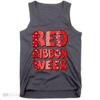 Red Ribbon Weekend Substance Abuse Awareness Tank Top thumb 0