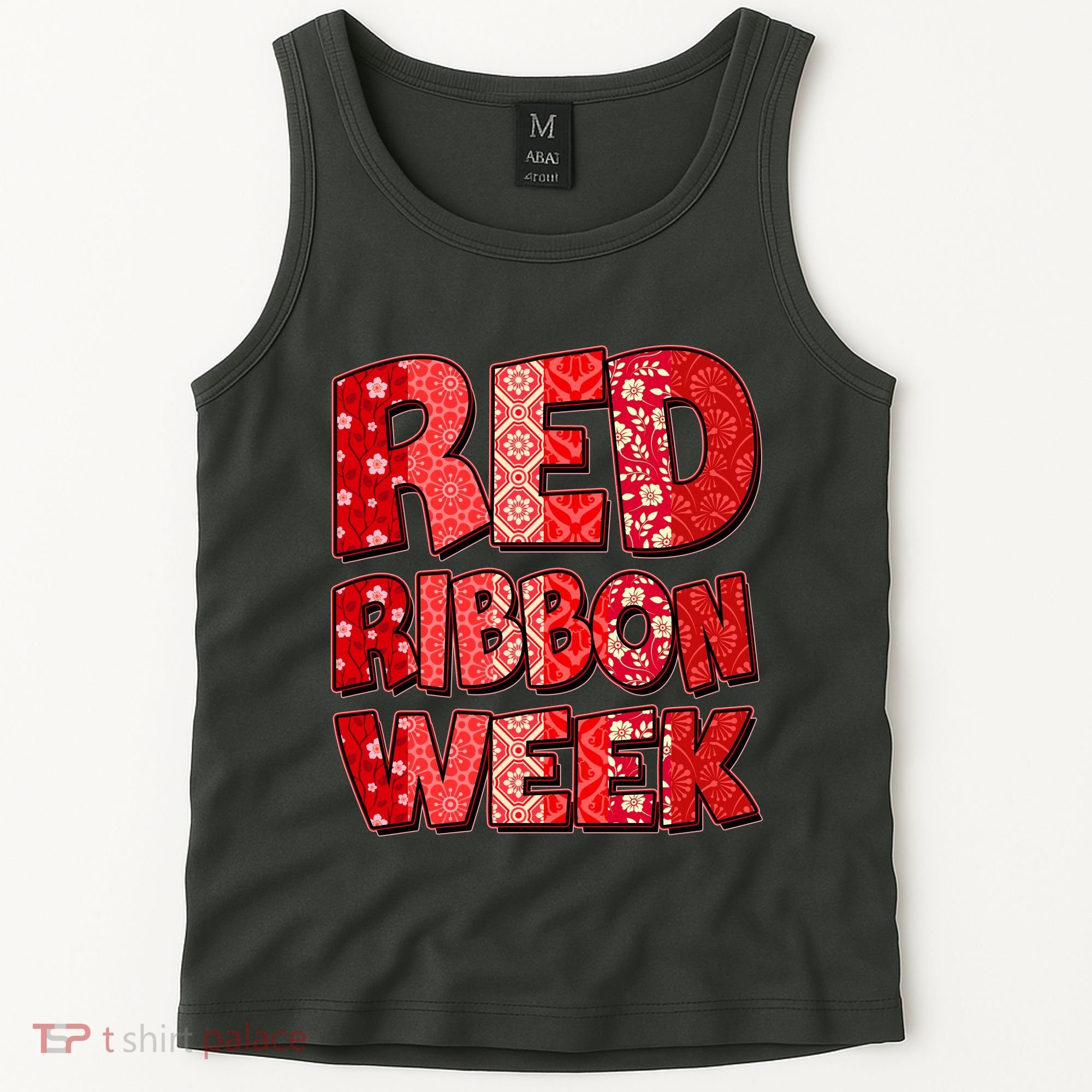 Red Ribbon Weekend Substance Abuse Awareness Tank Top