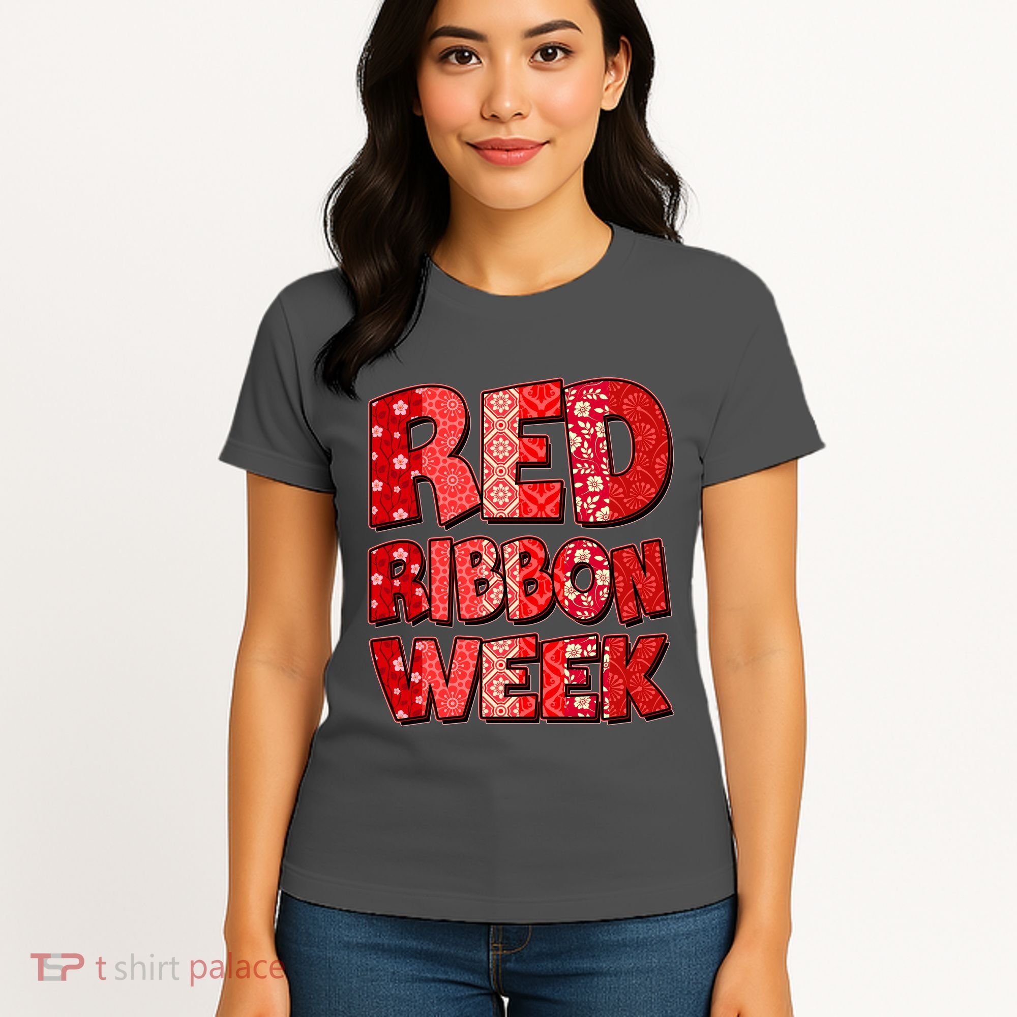 Red Ribbon Weekend Substance Abuse Awareness Women's T-Shirt