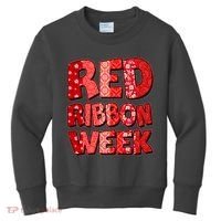 Red Ribbon Weekend Substance Abuse Awareness Kids Sweatshirt thumb 0