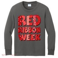 Red Ribbon Weekend Substance Abuse Awareness Kids Long Sleeve Shirt thumb 0