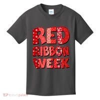 Red Ribbon Weekend Substance Abuse Awareness Kids T-Shirt thumb 0