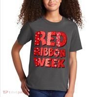 Red Ribbon Weekend Substance Abuse Awareness Kids T-Shirt thumb 2