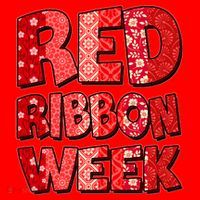 Red Ribbon Weekend Substance Abuse Awareness Santa Hat thumb 1