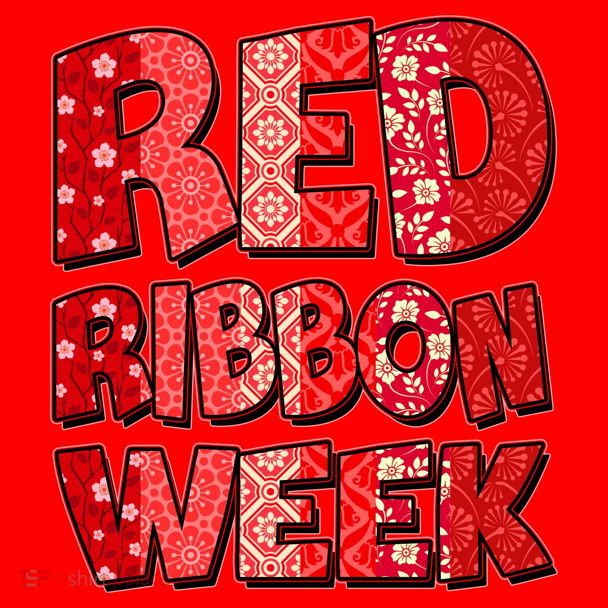 Red Ribbon Weekend Substance Abuse Awareness Santa Hat