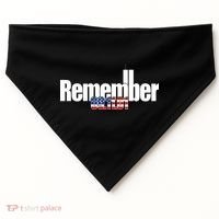 Remember September 11th 09.11.01 USA-Made Doggie Bandana thumb 0