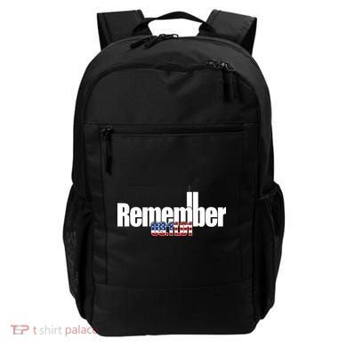 Remember September 11th 09.11.01 Backpack