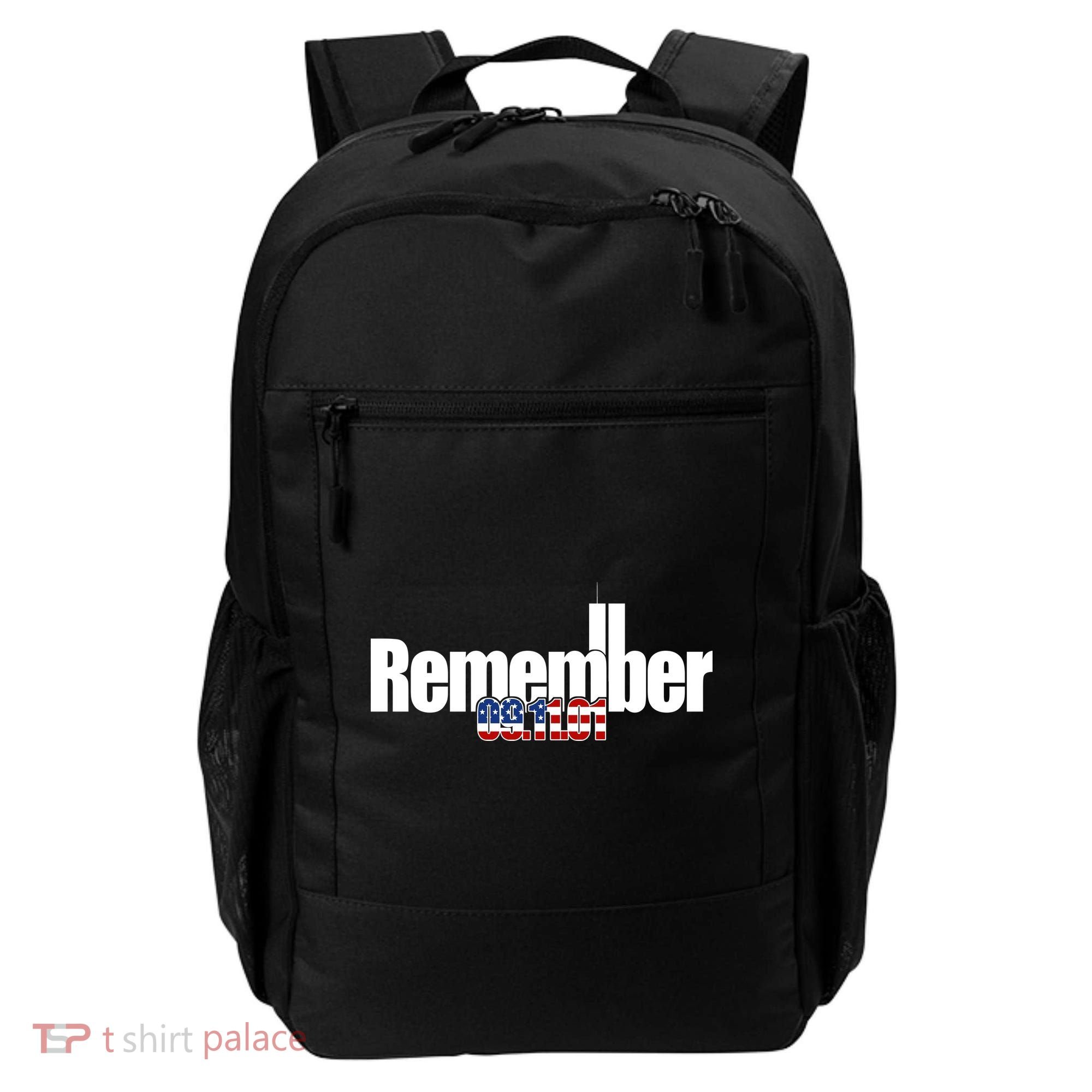 Remember September 11th 09.11.01 Backpack
