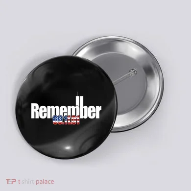 Remember September 11th 09.11.01 Button