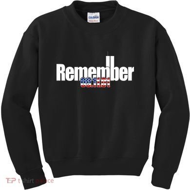 Remember September 11th 09.11.01 Kids Sweatshirt