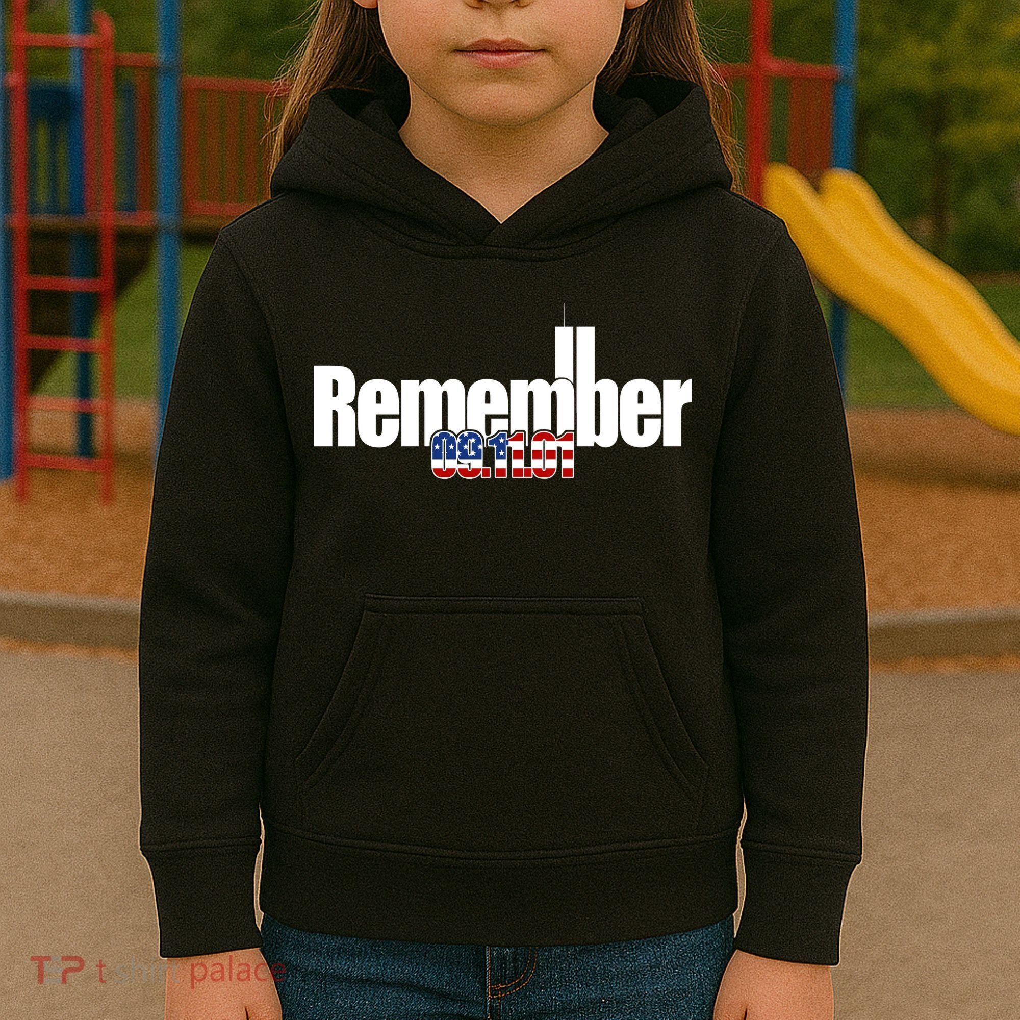 Remember September 11th 09.11.01 Kids Hoodie