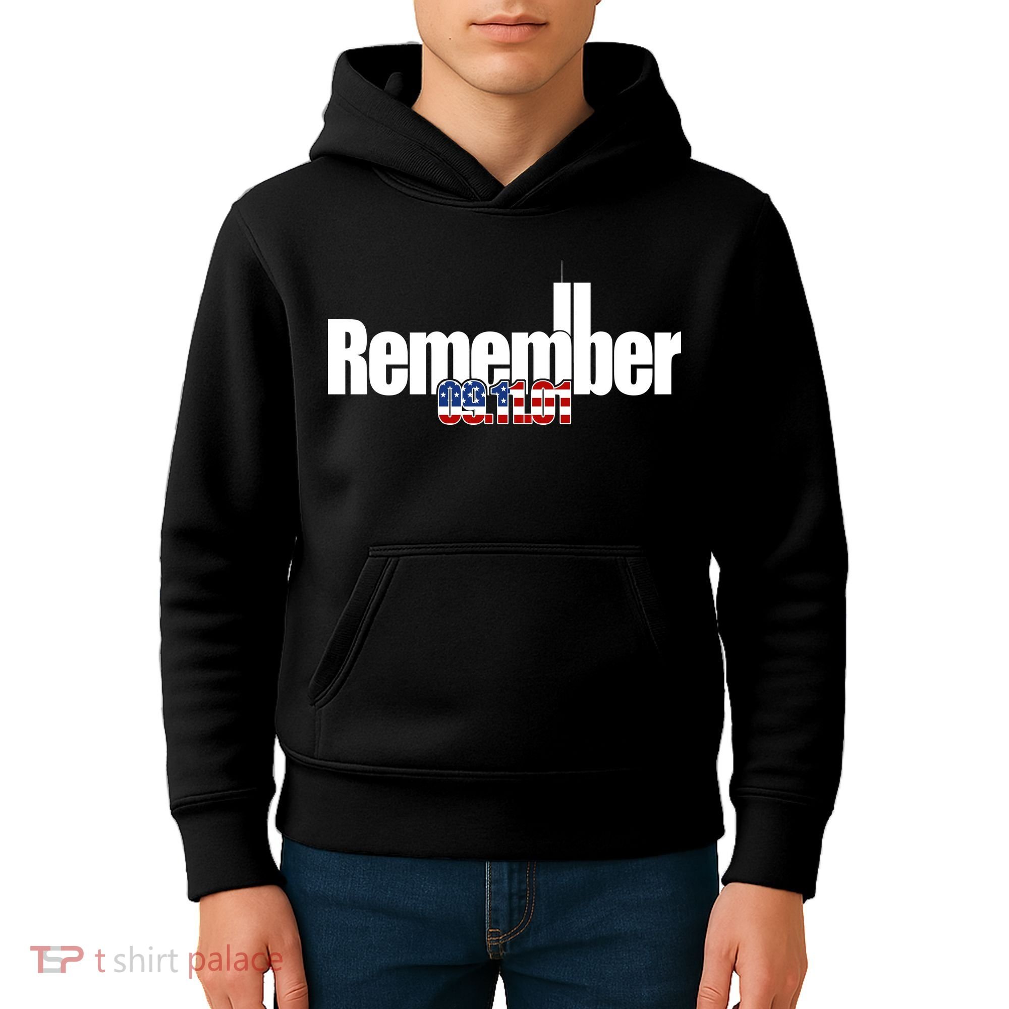 Remember September 11th 09.11.01 Kids Hoodie