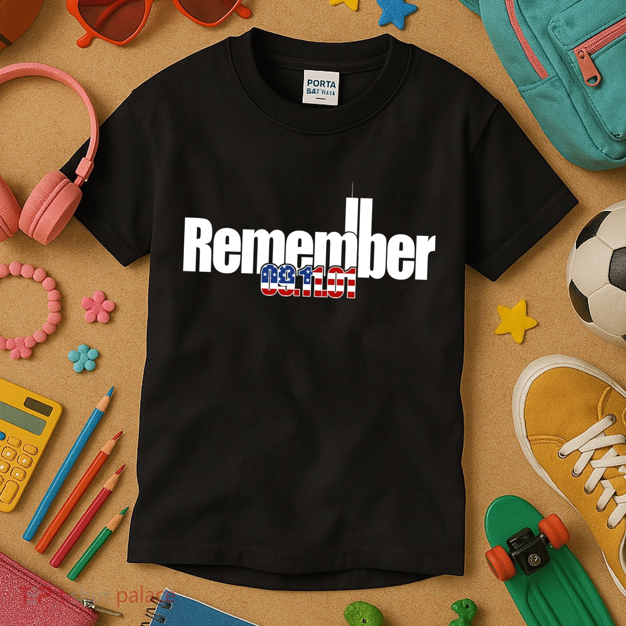Remember September 11th 09.11.01 Kids T-Shirt