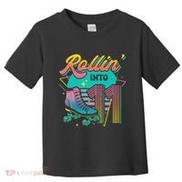 Roller Skate 11th Birthday Party Rolling into 11 Retro  Toddler T-Shirt thumb 0