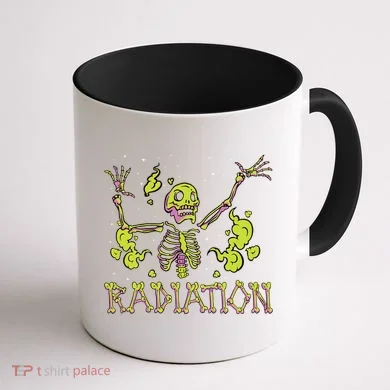 Radiation Skeleton Coffee Mug back