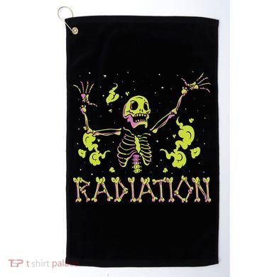 Radiation Skeleton Golf Towel