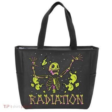 Radiation Skeleton Tote Bag