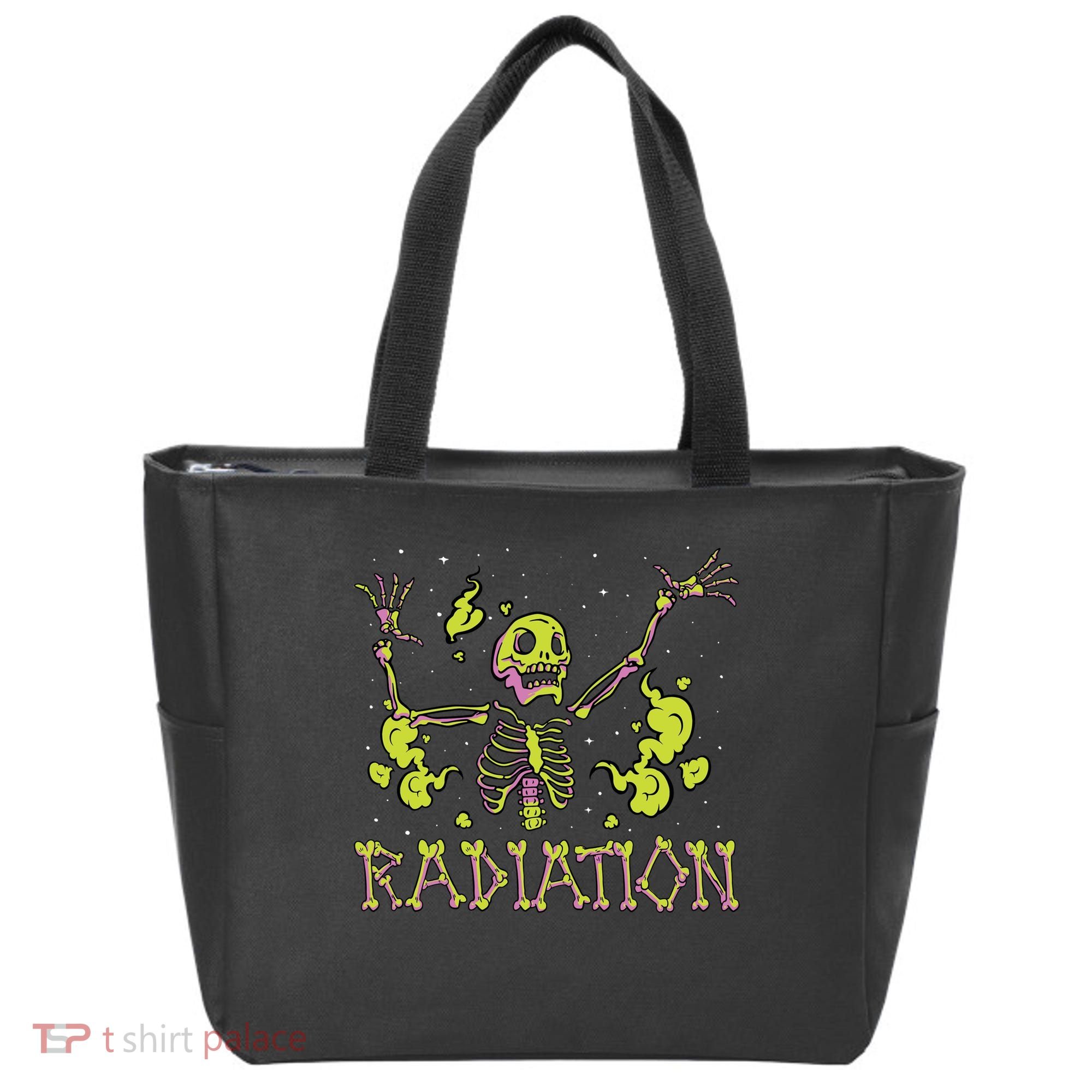 Radiation Skeleton Tote Bag
