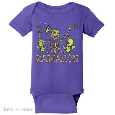 Radiation Skeleton Baby Bodysuit