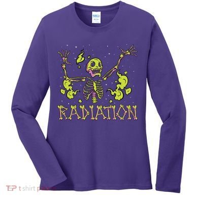 Radiation Skeleton Women's Long Sleeve Shirt