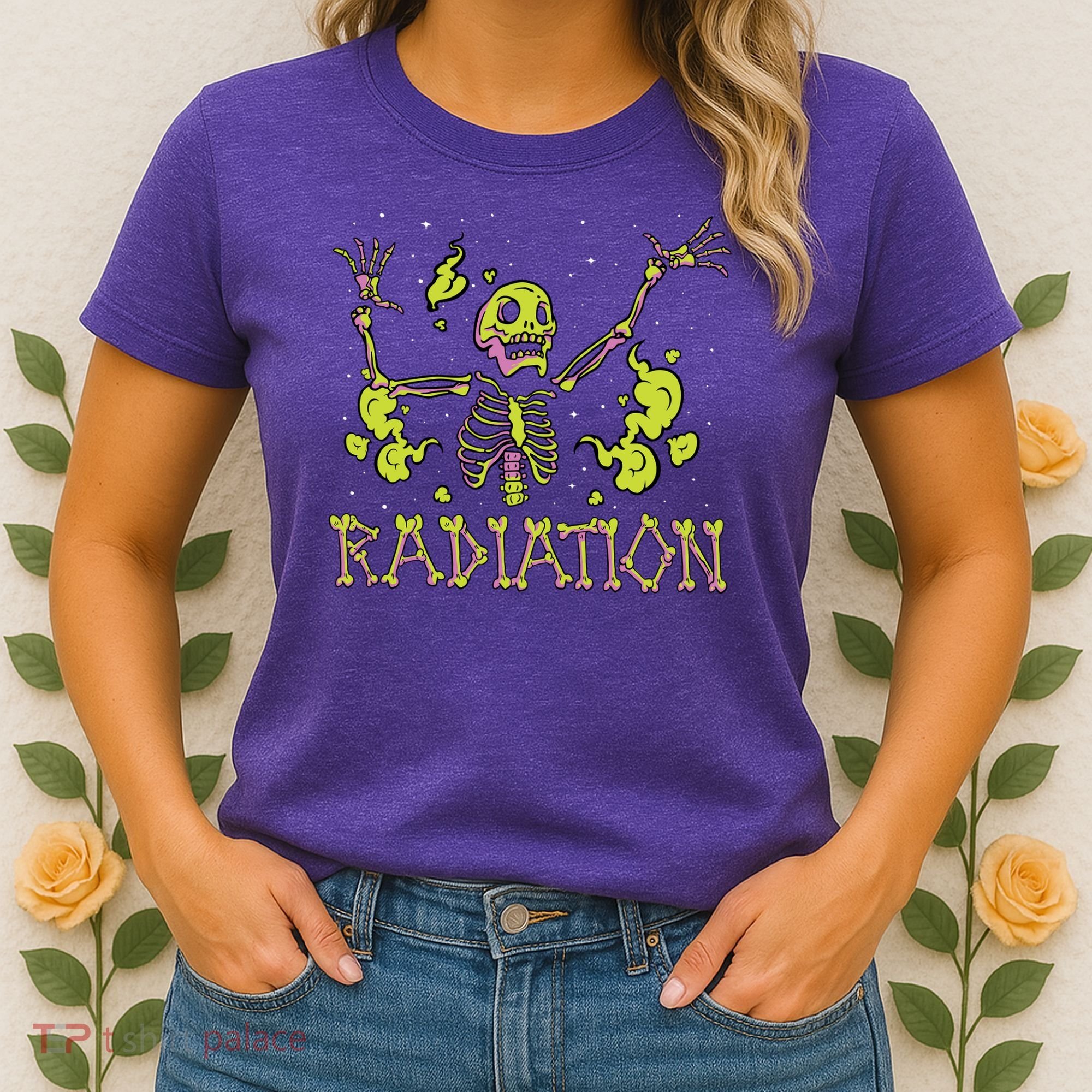 Radiation Skeleton Women's T-Shirt
