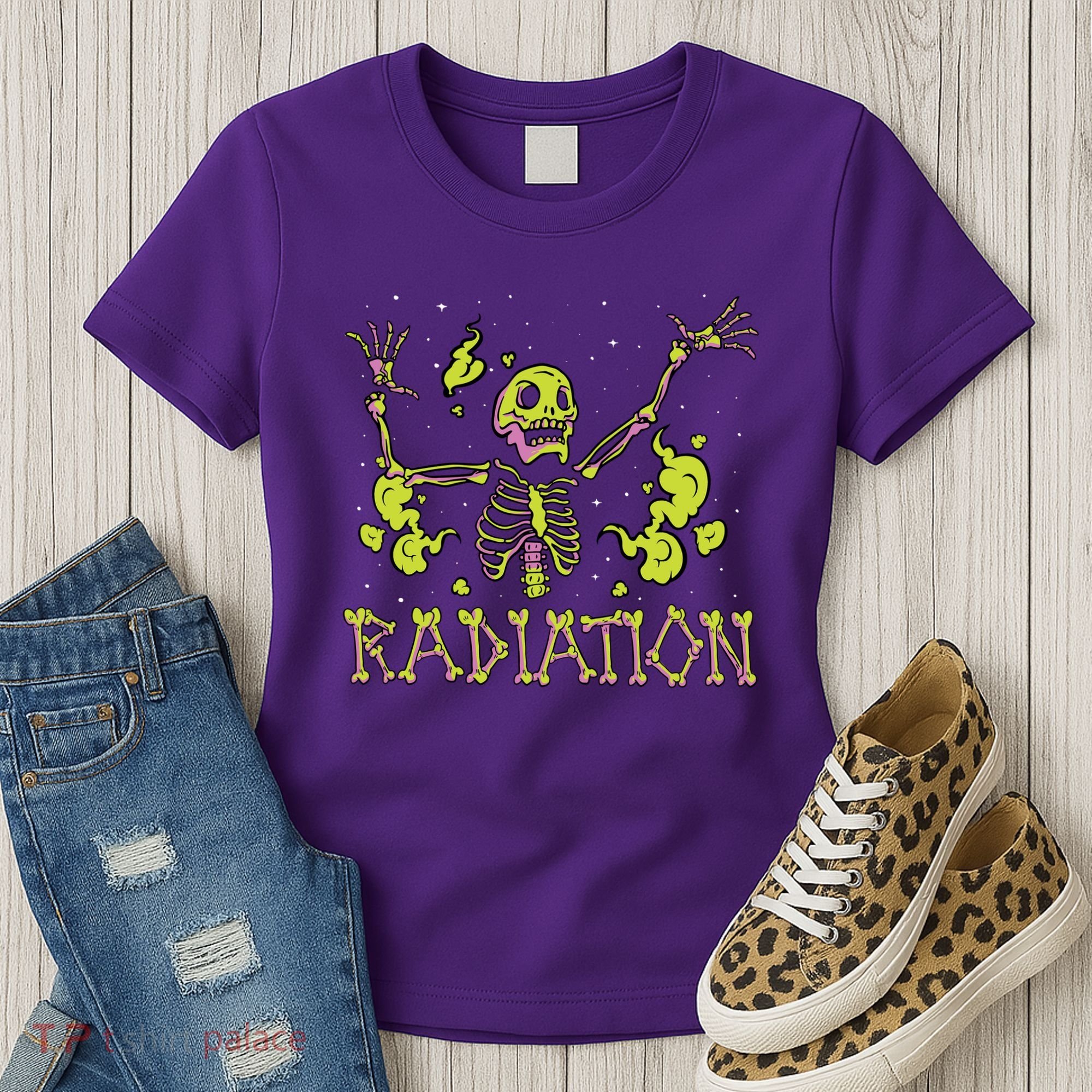 Radiation Skeleton Women's T-Shirt