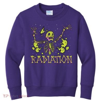 Radiation Skeleton Kids Sweatshirt