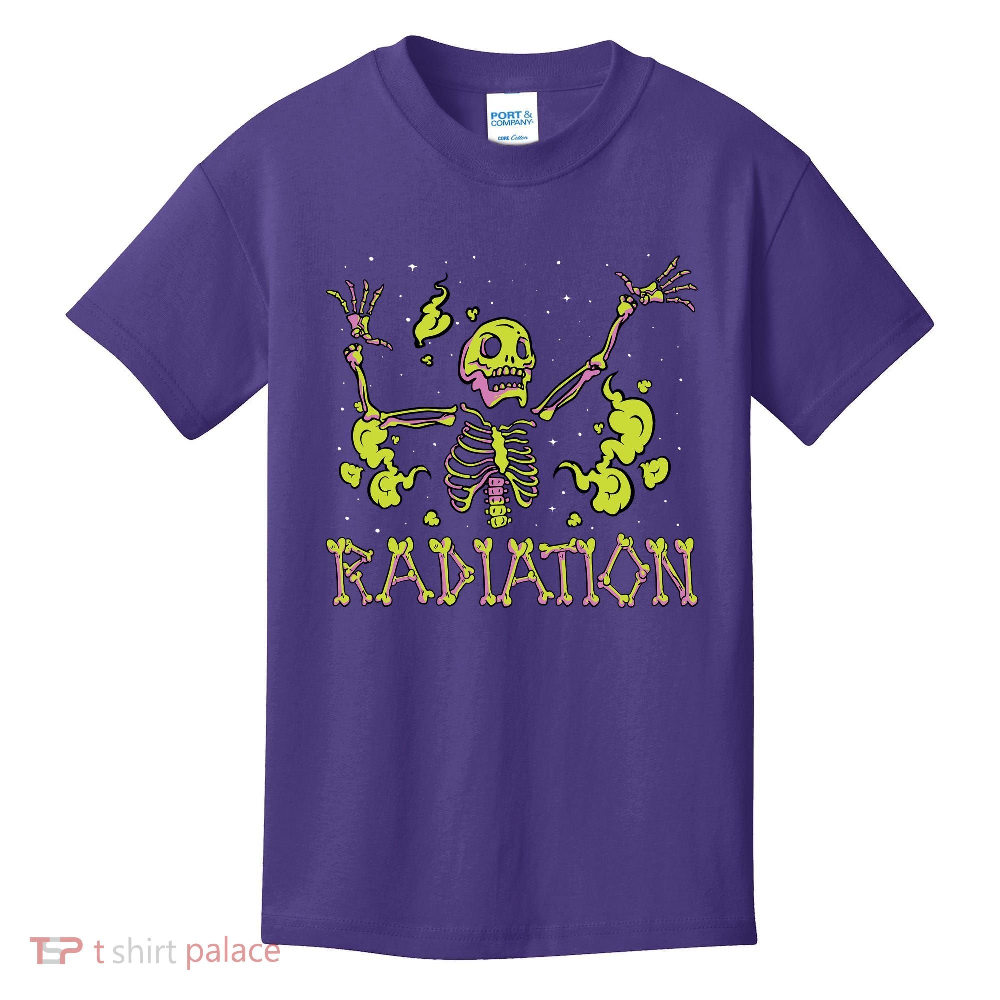 Radiation Skeleton Kids T-Shirt