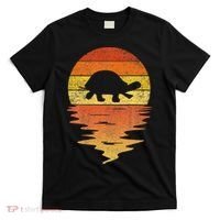 Retro Sunset 70s Vintage Turtle T-Shirt thumb 0