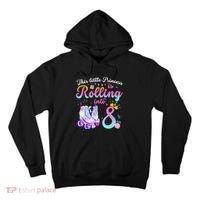 Roller Skate 8th Birthday 8 Year Old Girl Party Outfit Tall Hoodie thumb 0