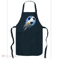 retro Soccer Argentinian Flag Pride Soccer Player Apron thumb 0