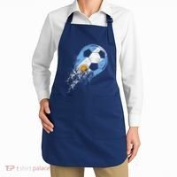 retro Soccer Argentinian Flag Pride Soccer Player Apron thumb 2