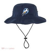 retro Soccer Argentinian Flag Pride Soccer Player Bucket Hat thumb 0