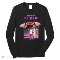 Retro Space Astronaut Couple Funny Long Sleeve Shirt thumb 0