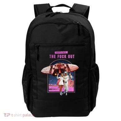 Retro Space Astronaut Couple Funny Backpack