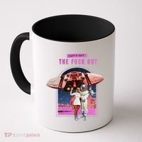 Retro Space Astronaut Couple Funny Coffee Mug thumb 0