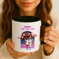 Retro Space Astronaut Couple Funny Coffee Mug thumb 3
