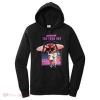 Retro Space Astronaut Couple Funny Women's Hoodie thumb 0