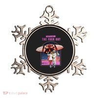 Retro Space Astronaut Couple Funny Ornament thumb 0