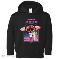 Retro Space Astronaut Couple Funny Toddler Hoodie thumb 0