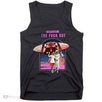 Retro Space Astronaut Couple Funny Tank Top thumb 0