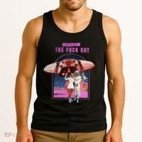 Retro Space Astronaut Couple Funny Tank Top thumb 3