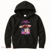 Retro Space Astronaut Couple Funny Kids Hoodie thumb 0