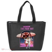 Retro Space Astronaut Couple Funny Tote Bag thumb 0