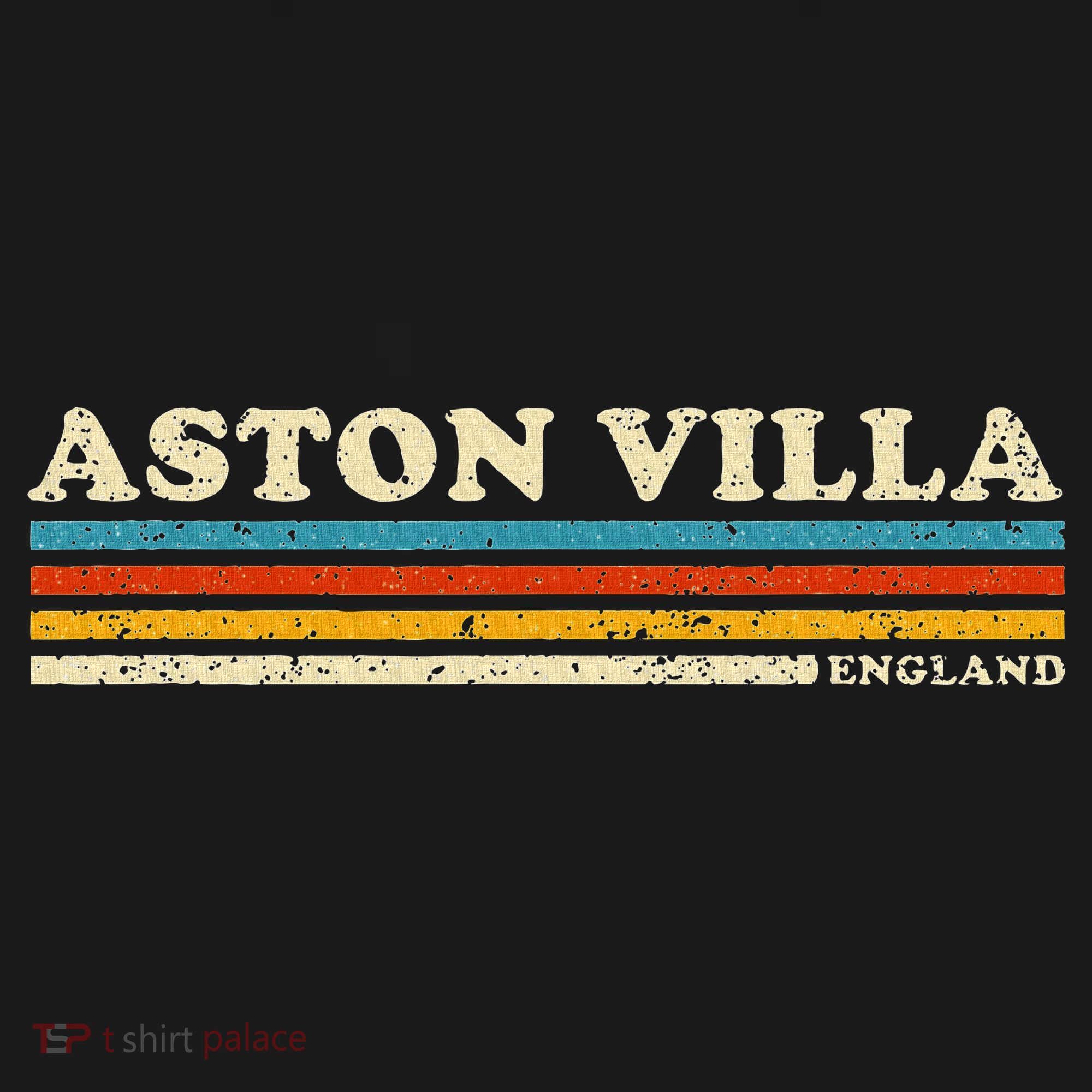 Retro Stripe Aston Villa USA-Made Doggie Bandana