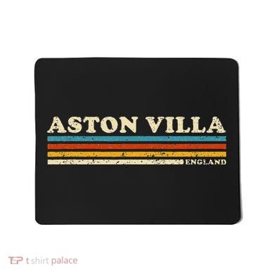 Retro Stripe Aston Villa Mousepad